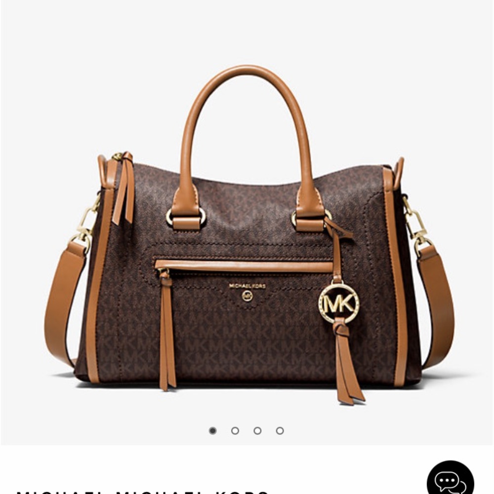 Michael Kors Brown and Tan Women's Bag